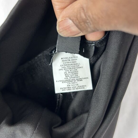 Tribal Maternity Pants with Stretch Waistband Straight Leg Bootcut trouser 2 - Picture 6 of 10